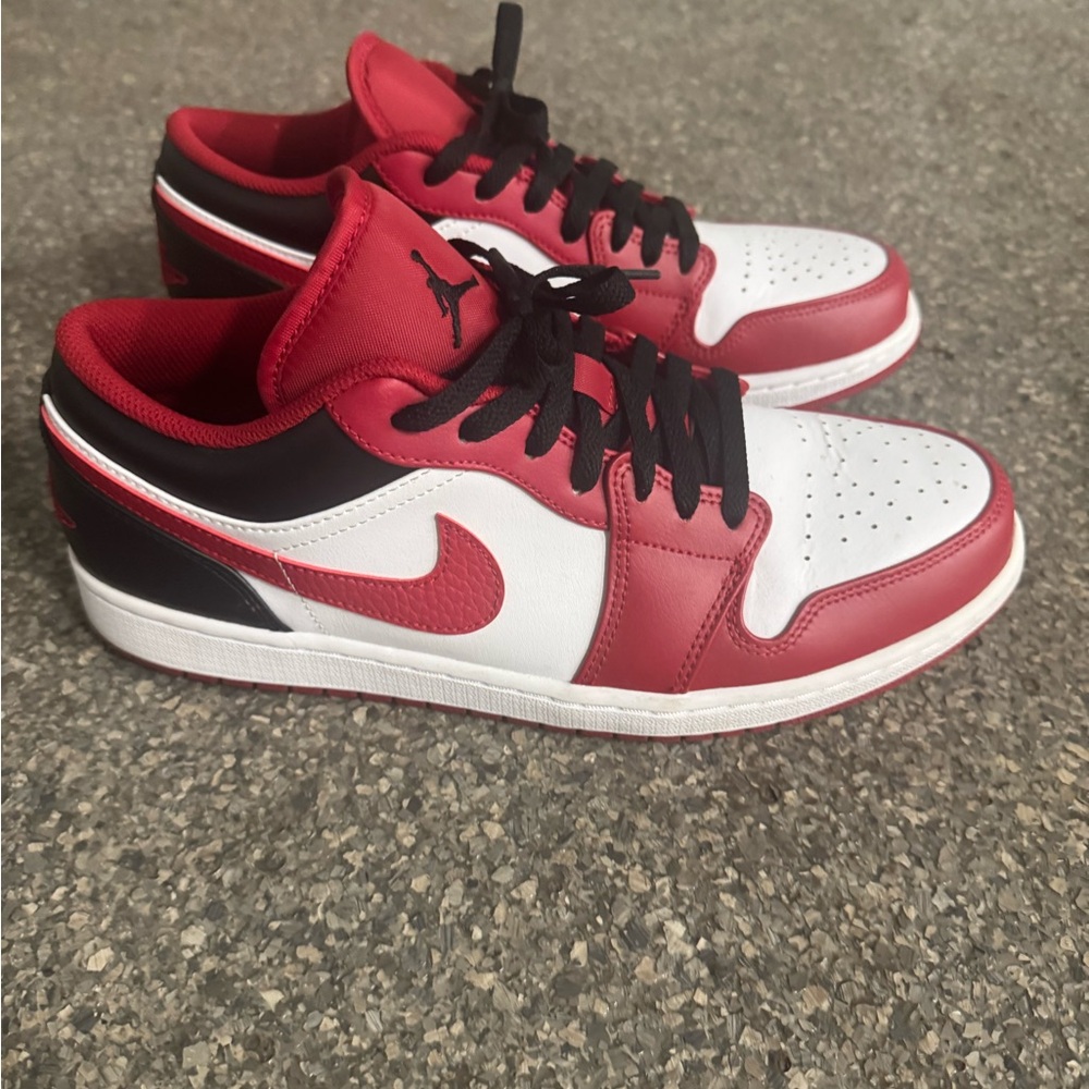 Nike Air Jordan Men's Red and white Black Sneakers shoes